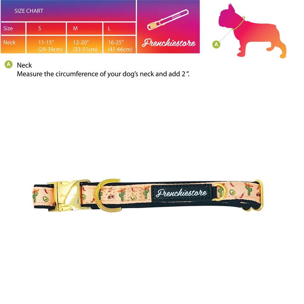 Frenchiestore - Wholesale Pet Collar - Dog - Pet Dog Breakaway Collar | Livin' La Vida Frenchie1