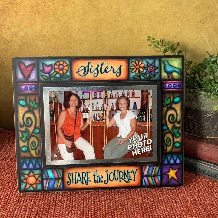 Macone Clay / Spooner Creek - Wholesale Picture Frame - WAF80 - Sisters Journey Picture Frame