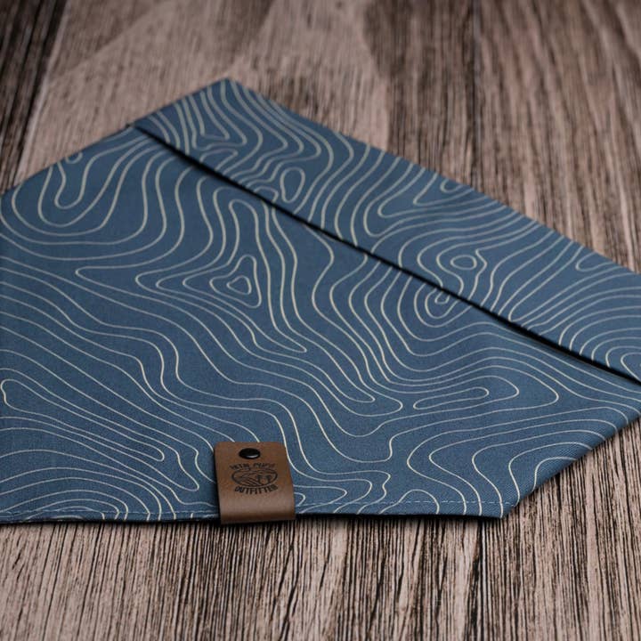 Adventure Out There Dog Bandana for wholesale by Mtn Pups Outfitter