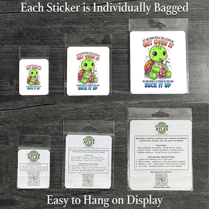 Sticker Atlas - Wholesale Sticker - Suck It Up Sticker1