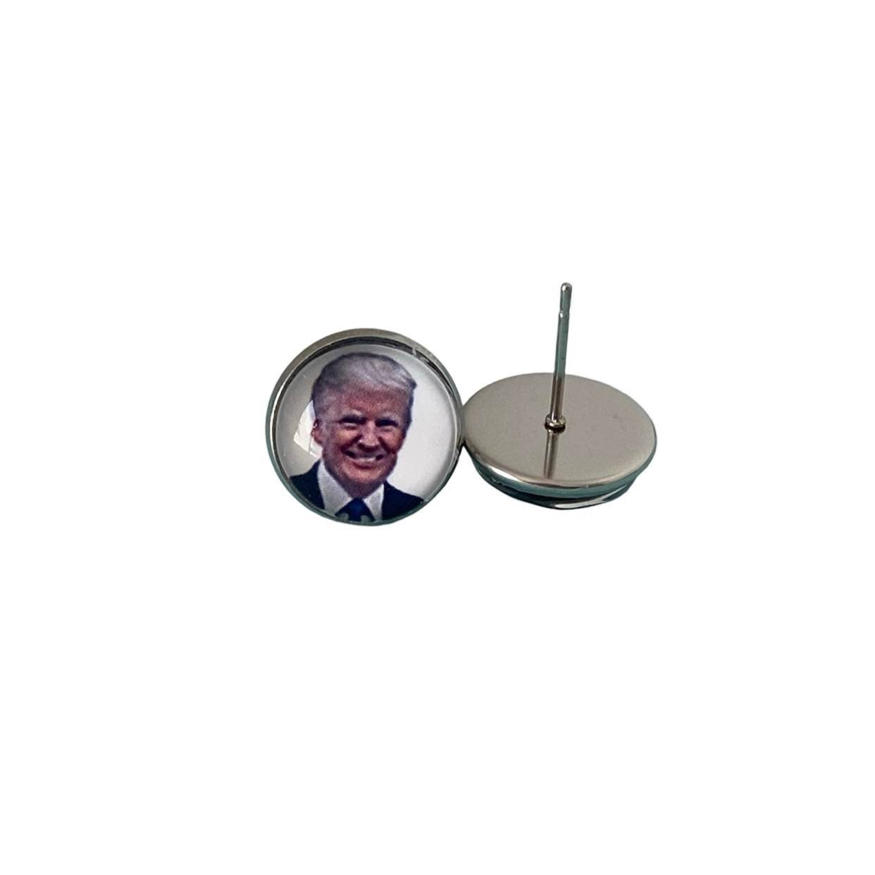 Our Little Charms - Wholesale Stud/Post Earrings - Trump Earrings for Women Election 2024 MAGA)2