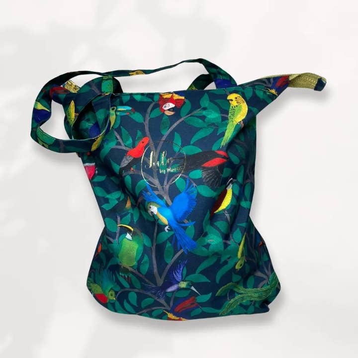 Trykt mulepose med lynlås for engroshandel hos Lulo by Maria LLC