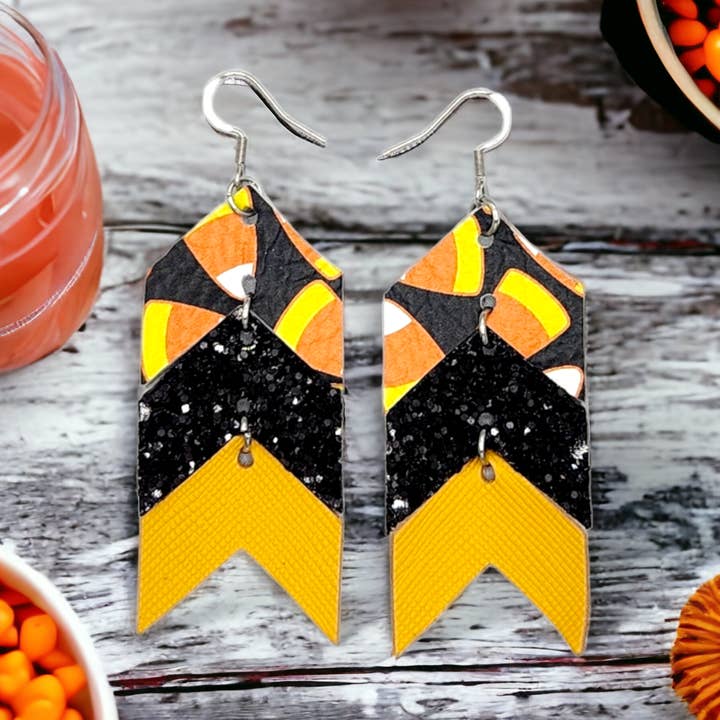 Candy Corn Chevron für den Großhandel von Bushleys Beauties, LLC