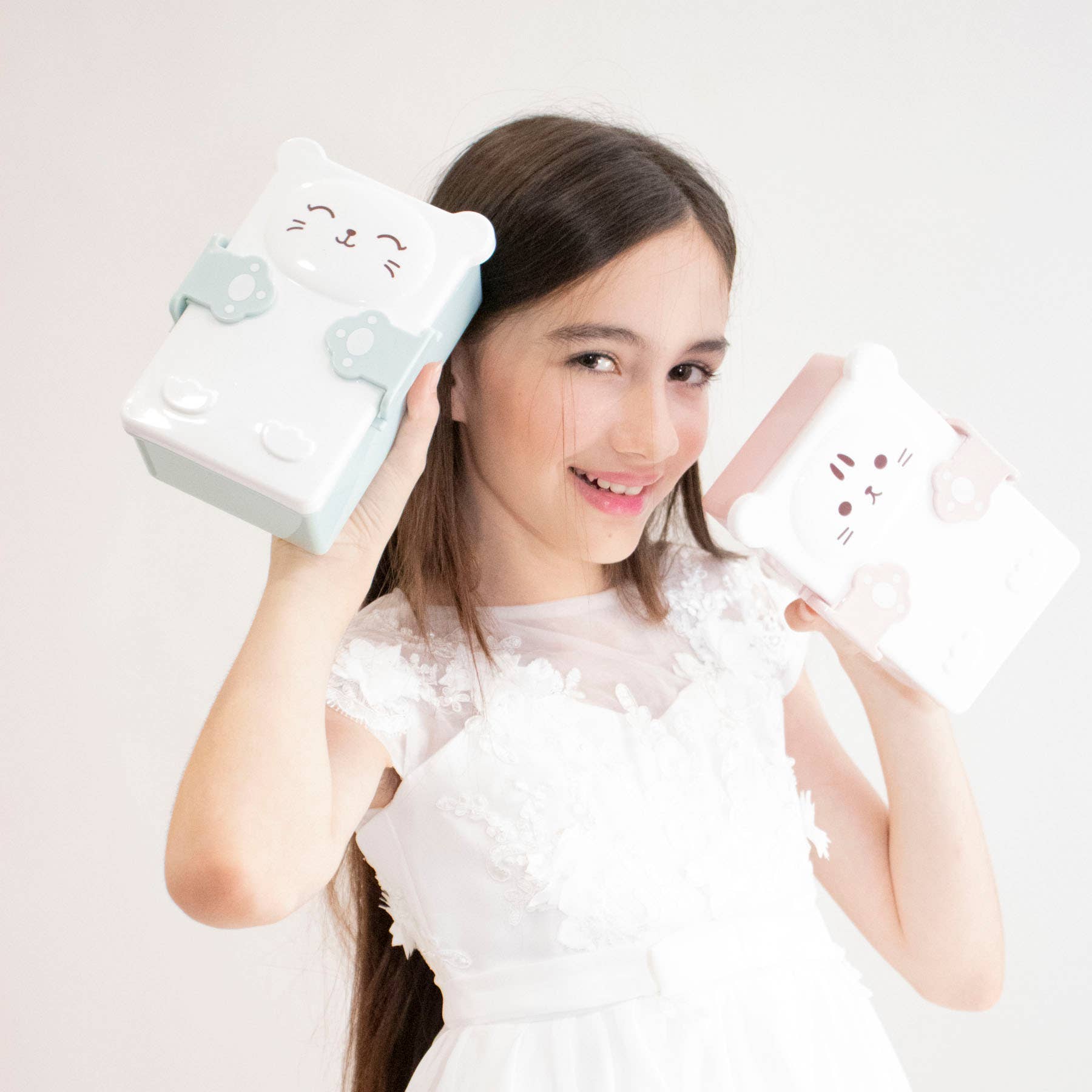 Yuko B - Wholesale Lunch Bag/Box - Kids - Lunchbox - Pink Cat - BPA-free10