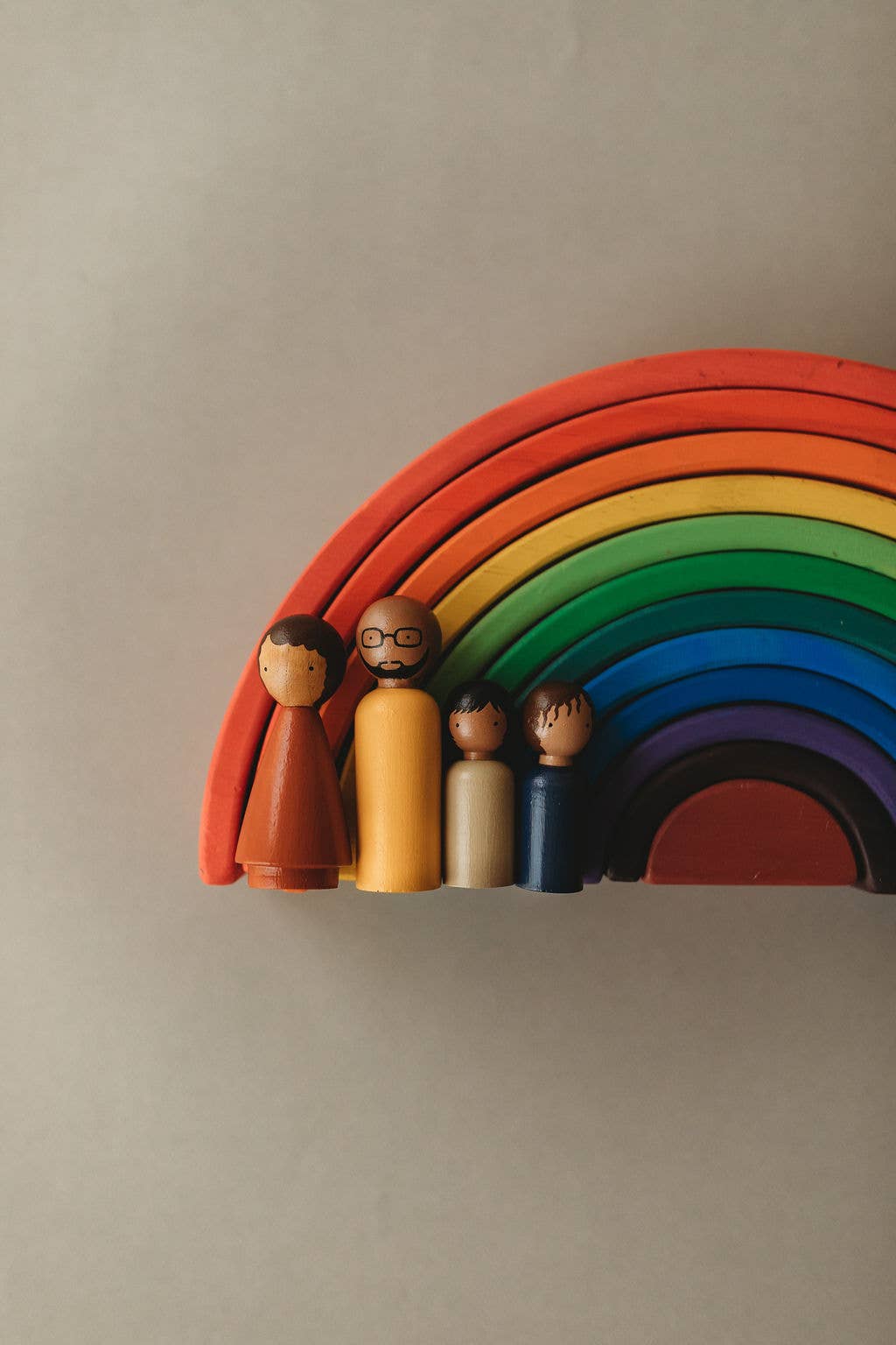 Goose Grease – wholesale Docka - Barn – The Organic Family II – ekologiskt träset med könsneutral familj3