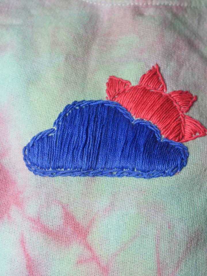 Partly Cloudy Sweatshirt (SM25) for wholesale by Hearts Undone