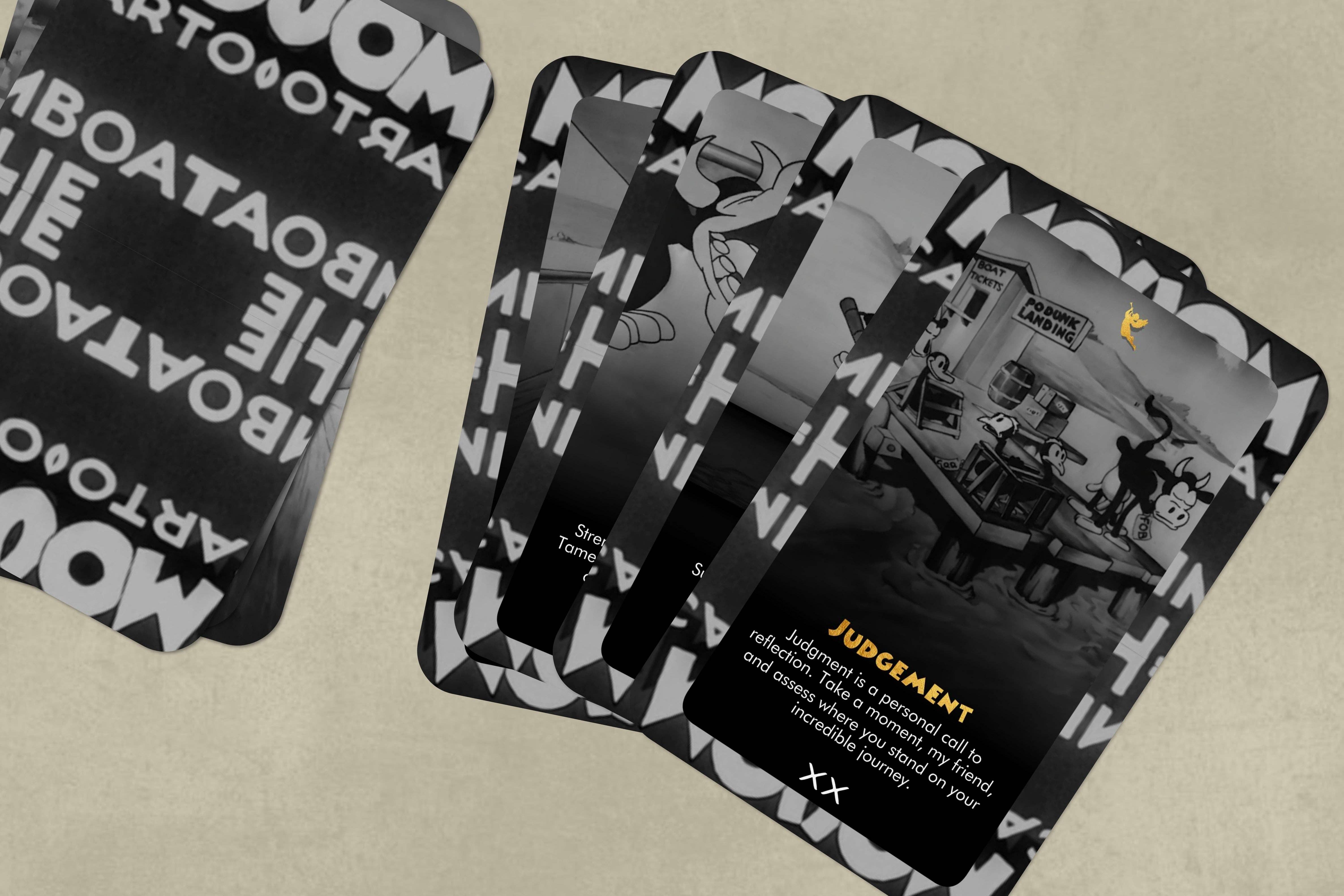 Ibiza Tarot USA - Wholesale Tarot Cards - The Steamboat Willie Tarot - Major Arcana - Mickie and Minni7