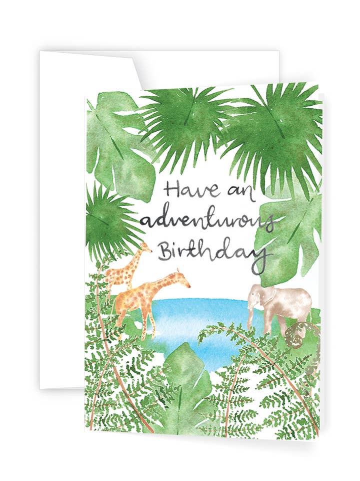Adventurous Birthday Greeting Card for wholesale by Ellen Walsh Designs