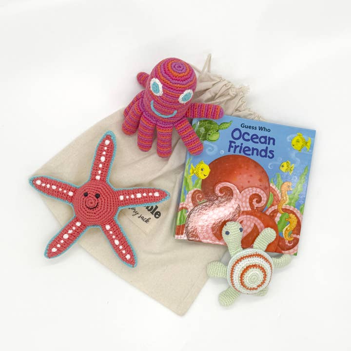 Guess Who Ocean Friends Story Sack – Interactive Book & Toys for wholesale by Pebble