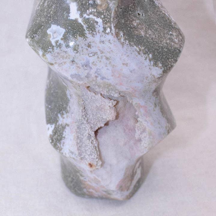 Tiny Rituals - Wholesale Spiritual Stone/Crystal - Ocean Jasper Flame - AAA Premium Quality48