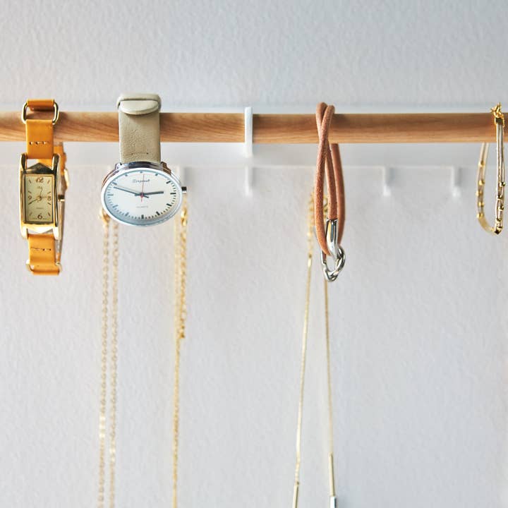 Yamazaki Home - Wholesale Wall Hook - Tosca Wall-Mounted Hooks - Steel + Wood
