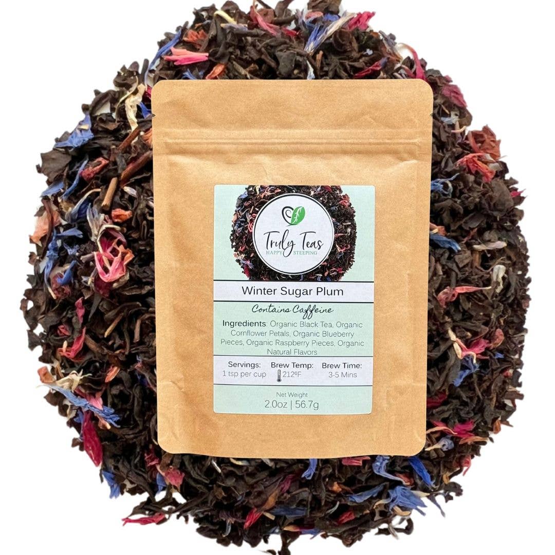 Truly Teas – wholesale Loose tea – Winter Sugar Plum1
