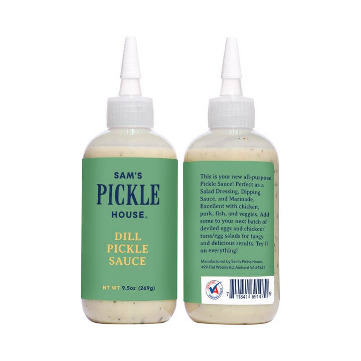 Dill Pickle Sauce for wholesale by Sam's Pickle House