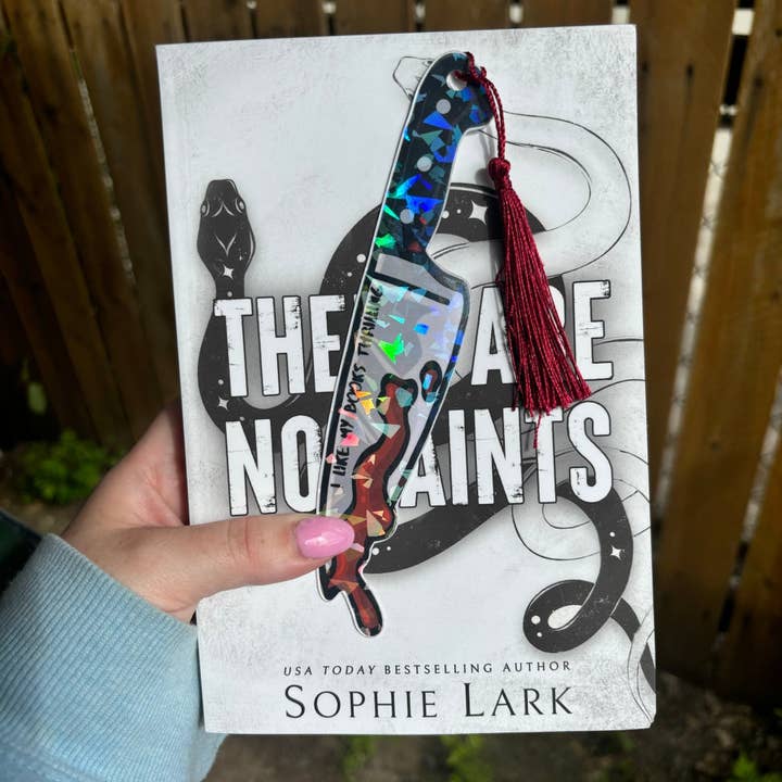 Awfullynerdy.co - Wholesale Bookmark - Thriller Knife Cardstock Bookmark