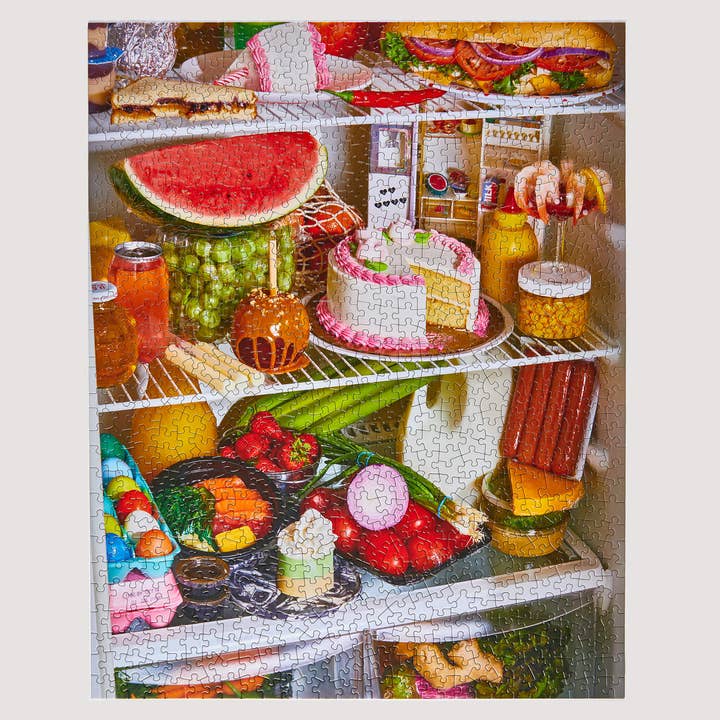 Le Puzz - Vente Puzzle – adulte - Midnight Snack - Puzzle Le Puzz de 1000 pièces2