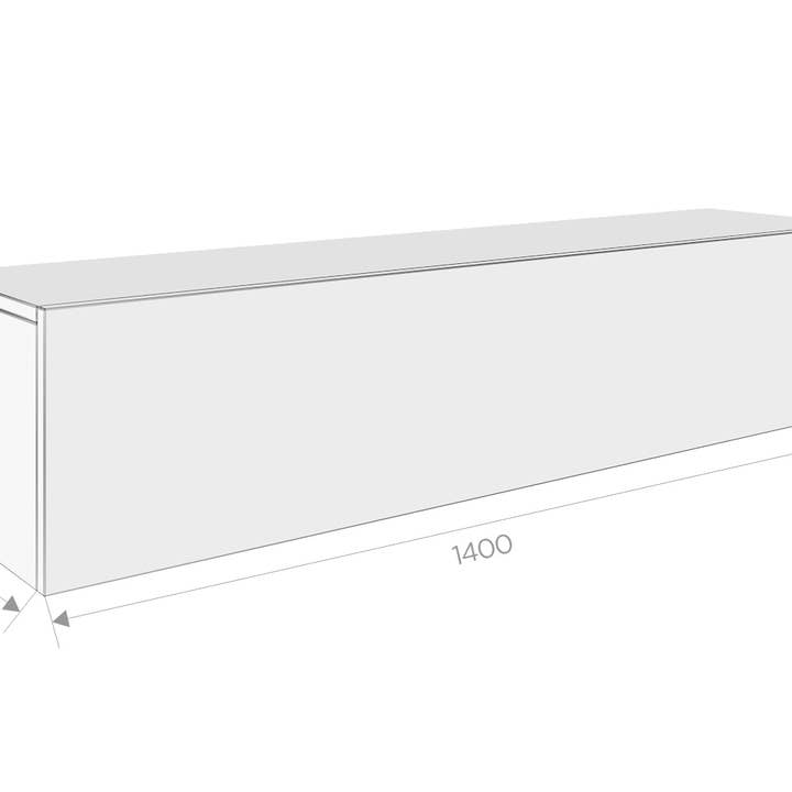PLATAN ROOM - Wholesale Console Table - TV Cabinet TV Stand 140 cm Hanging or Standing3