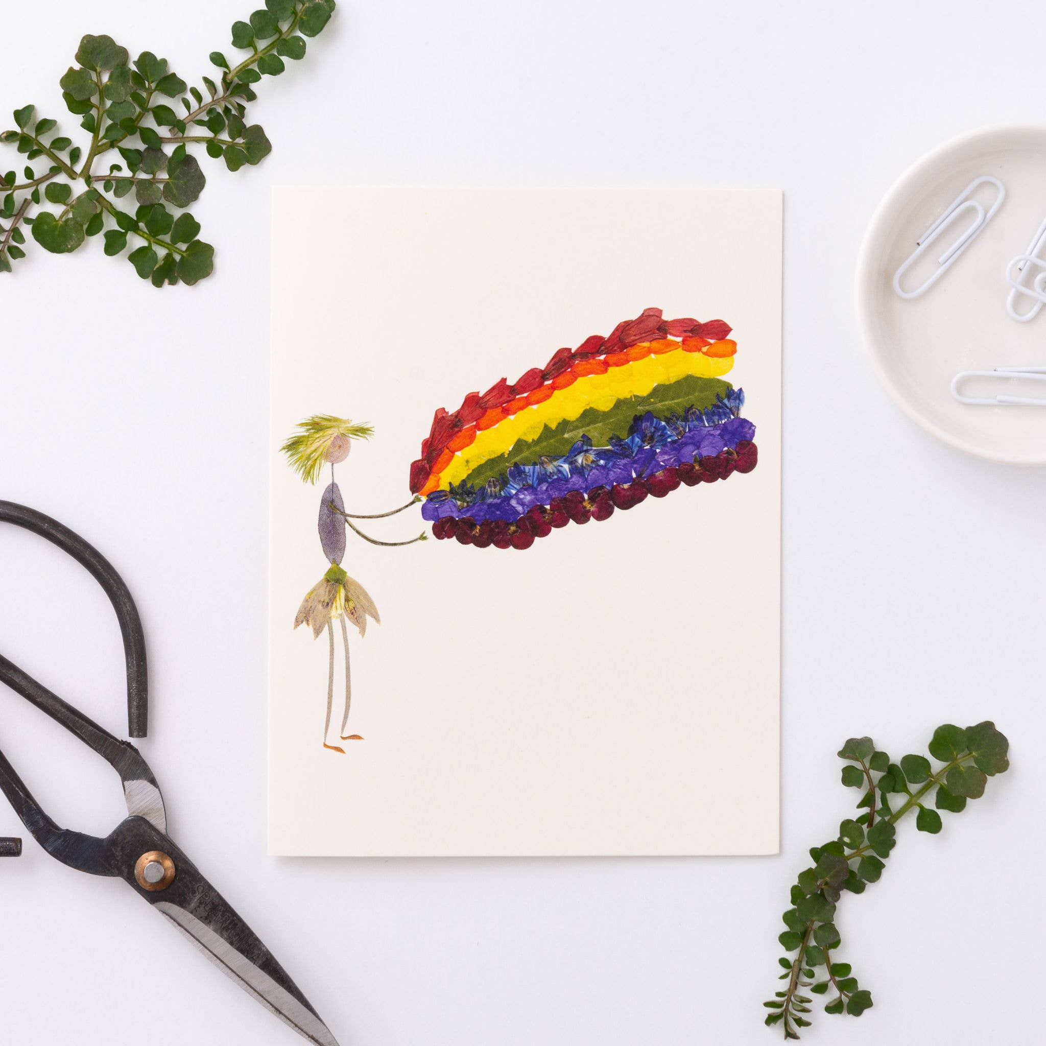 Petal People Press - Wholesale Everyday Greeting Card - Rainbow1