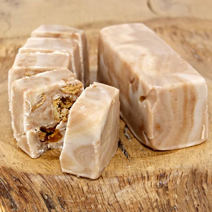 Cornish Fudge Company - Wholesale Fudge - Vanilla Honeycomb Large Bar Fudge