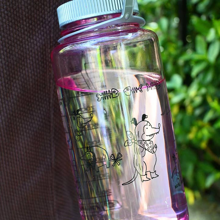 Natali Koromoto - Wholesale Water bottle - "Marvelously Marsupial" 32oz Nalgene Water Bottle3