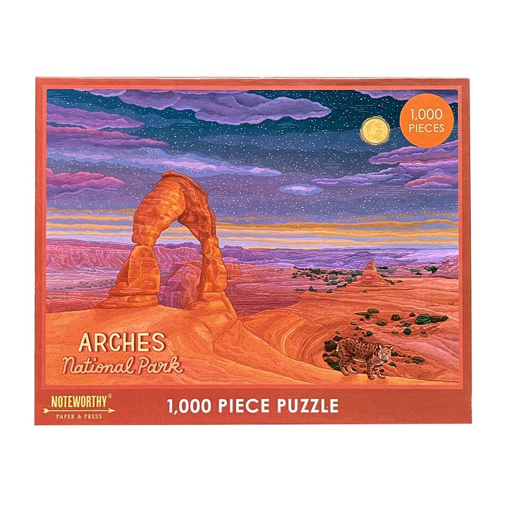 Arches National Park Puzzle for wholesale by Noteworthy Paper & Press