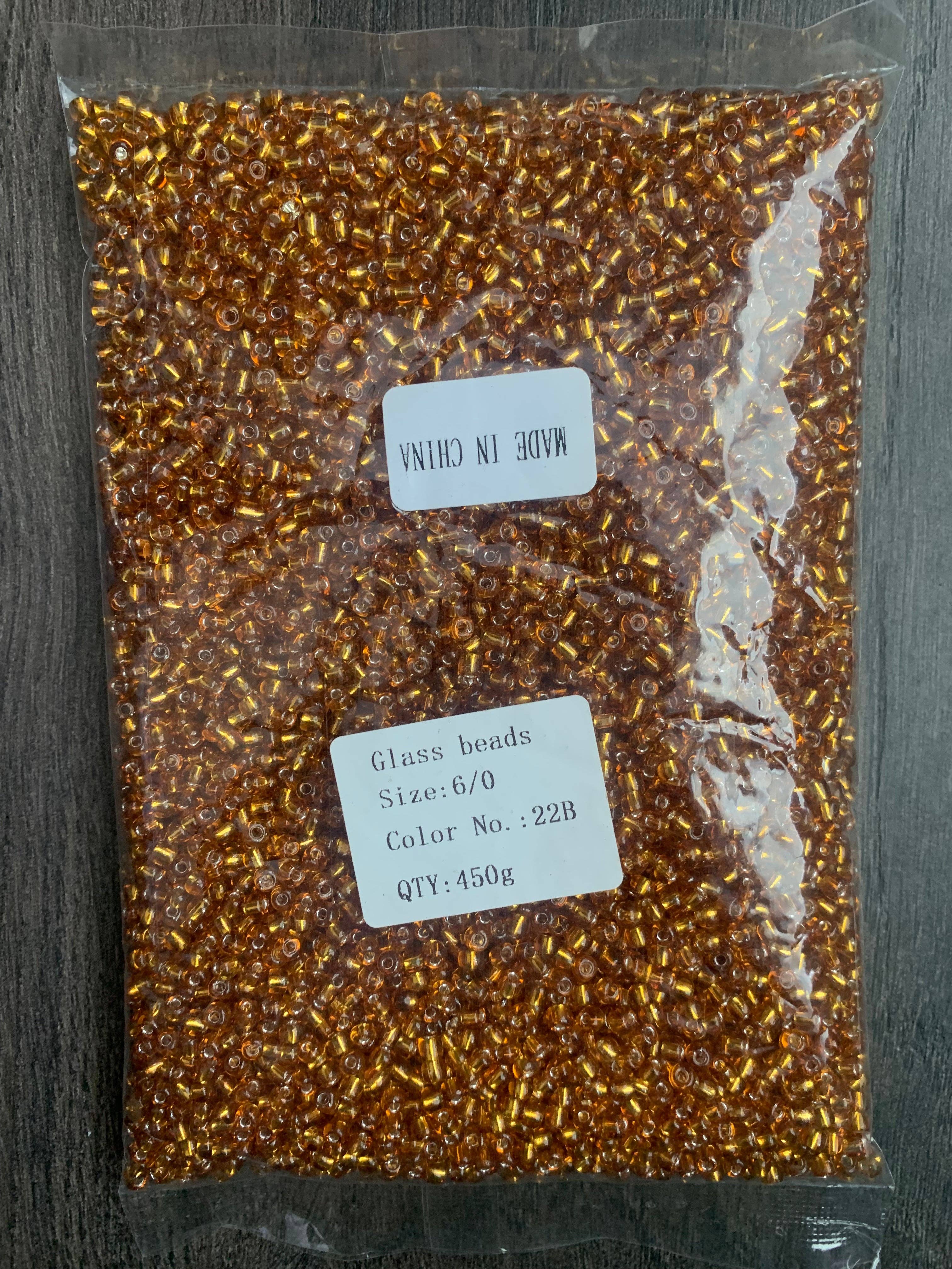 MaddieMayShop - Wholesale Beads - 6/0 Seed Beads~  Glass Beads 450 Grams, Seed Beads Bulk3