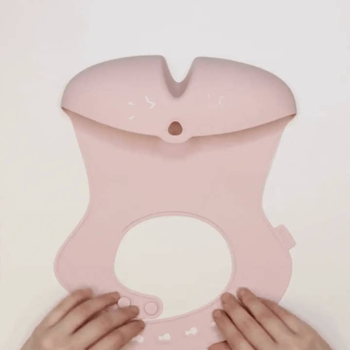 b.box USA - Wholesale Bib - Baby - silicone bib - blush