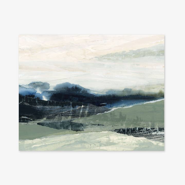 "Dark Forest No. 2" A Horizontal Print by Lara Eckerman for wholesale by Lara Eckerman Art