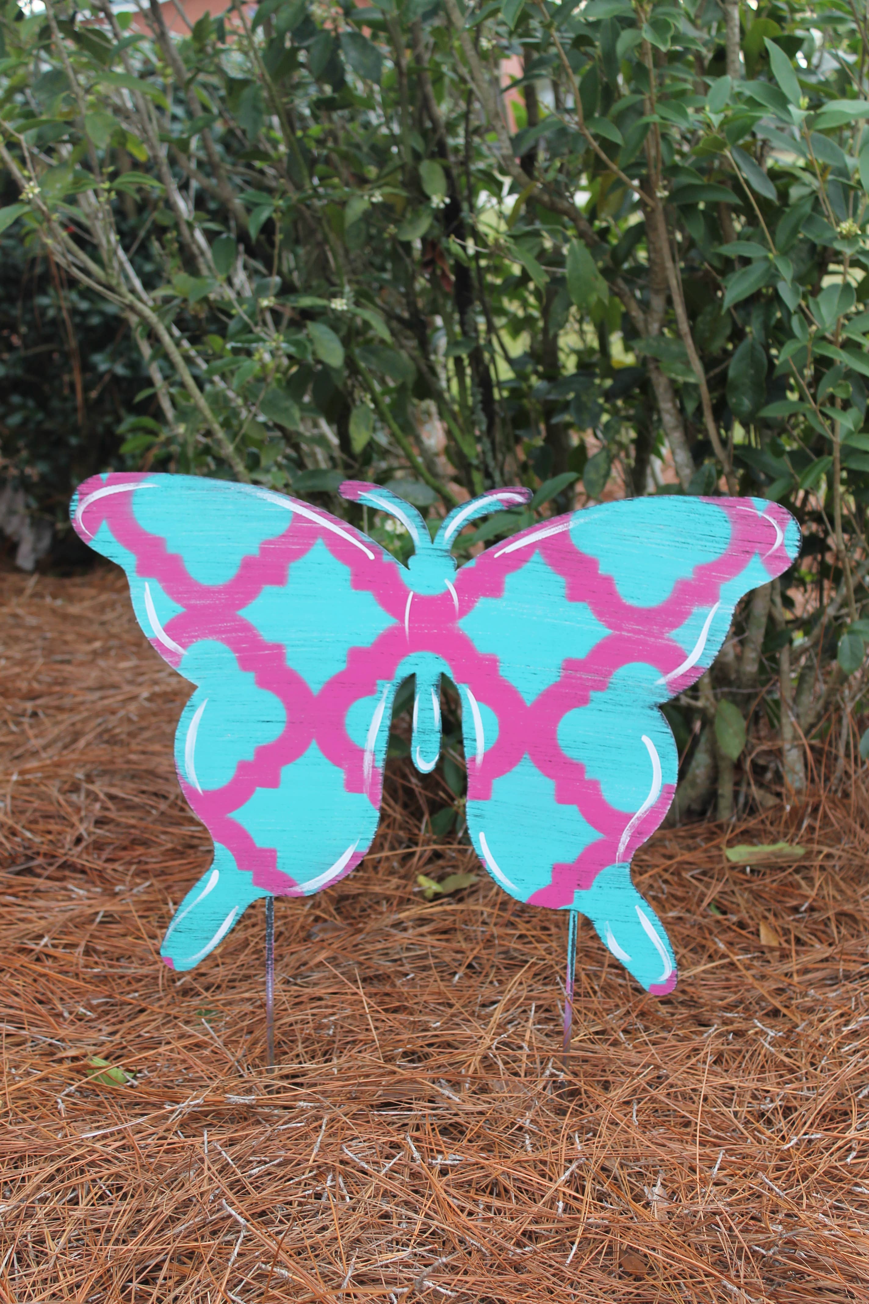 Steel Southern Designs - Wholesale Door Hanger - Outdoor Metal Art Butterfly10