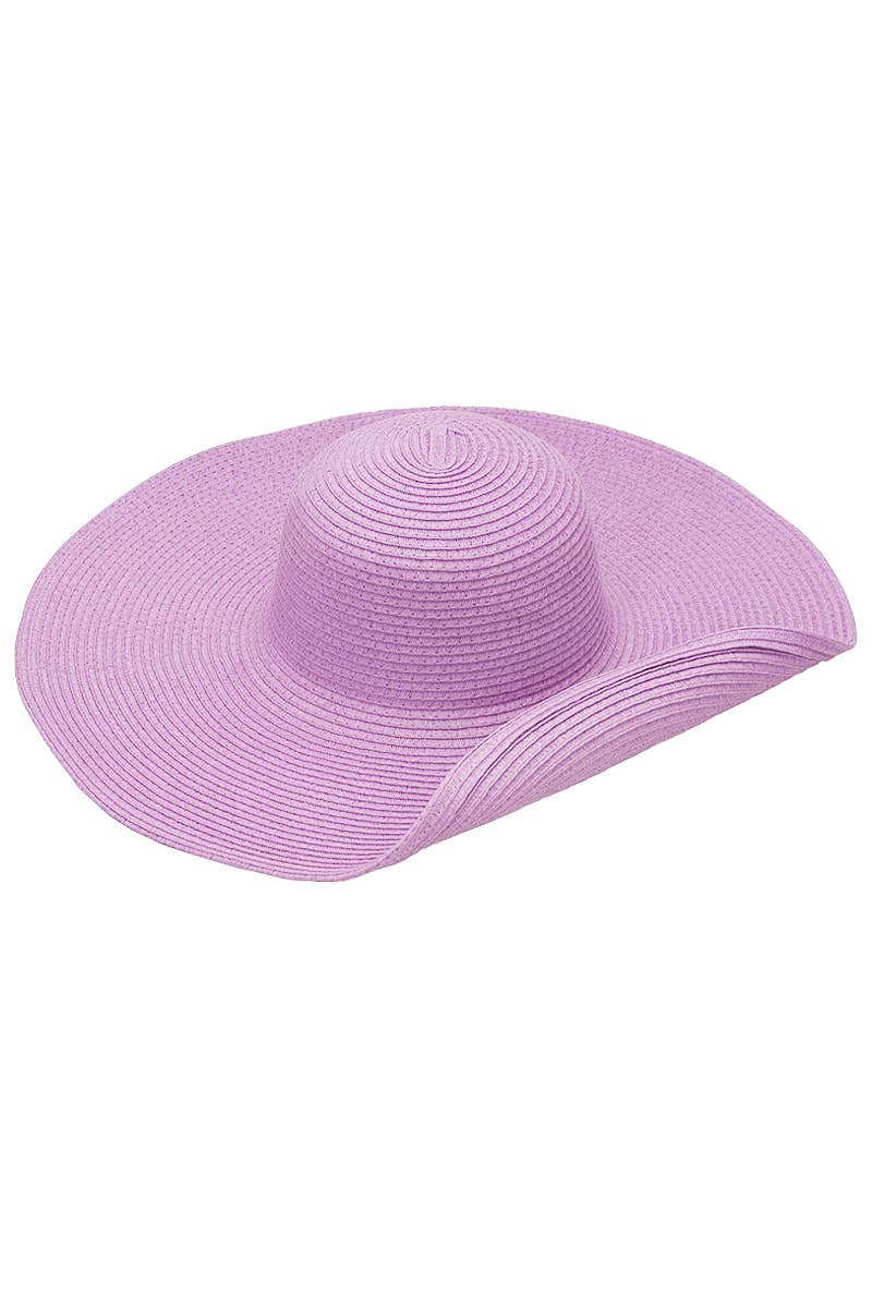 Cap Zone - Wholesale Straw Hat - Women's - Wire Brim Straw Beach Sun Hat27