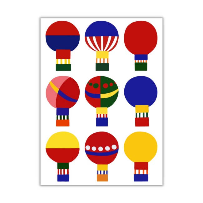 Mongolfiere - poster 70x50 per la vendita all'ingrosso da parte di Colorobe