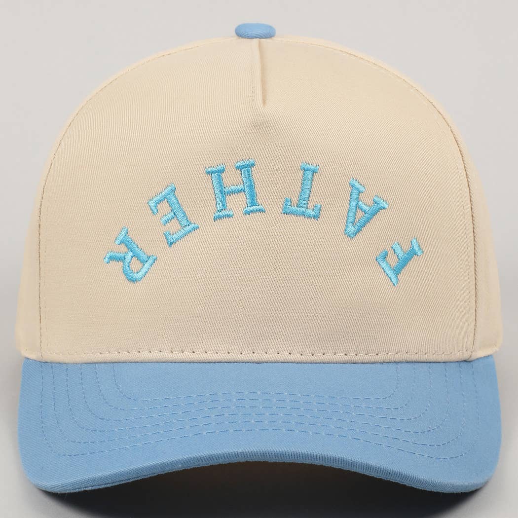 Fashion City - Wholesale Baseball Cap - Men's - 	
FATHER Upside Down Embroidery Two-Tone Cap29