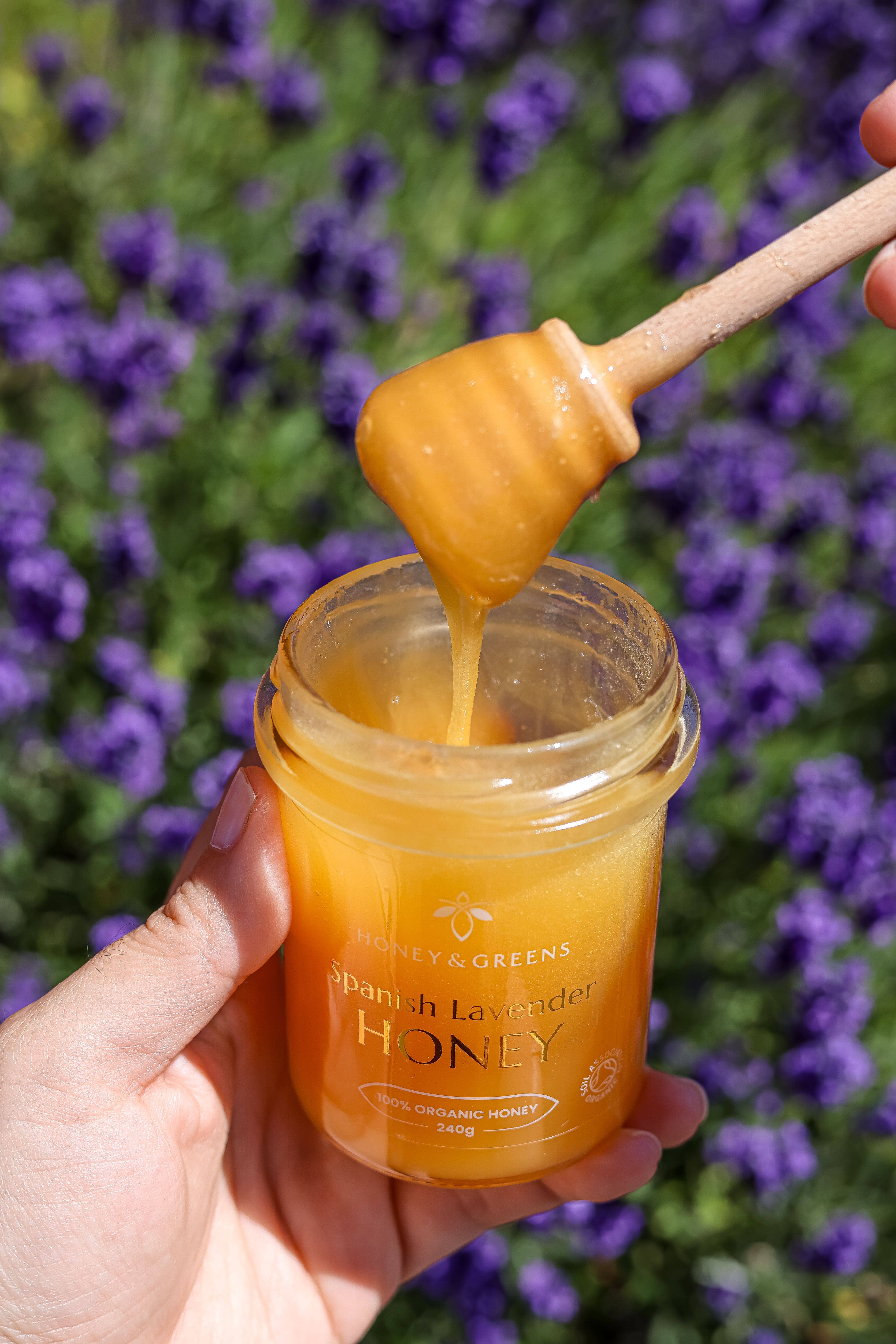 Honey & Greens – wholesale Honey – Spanish Raw Organic Lavender Honey 4