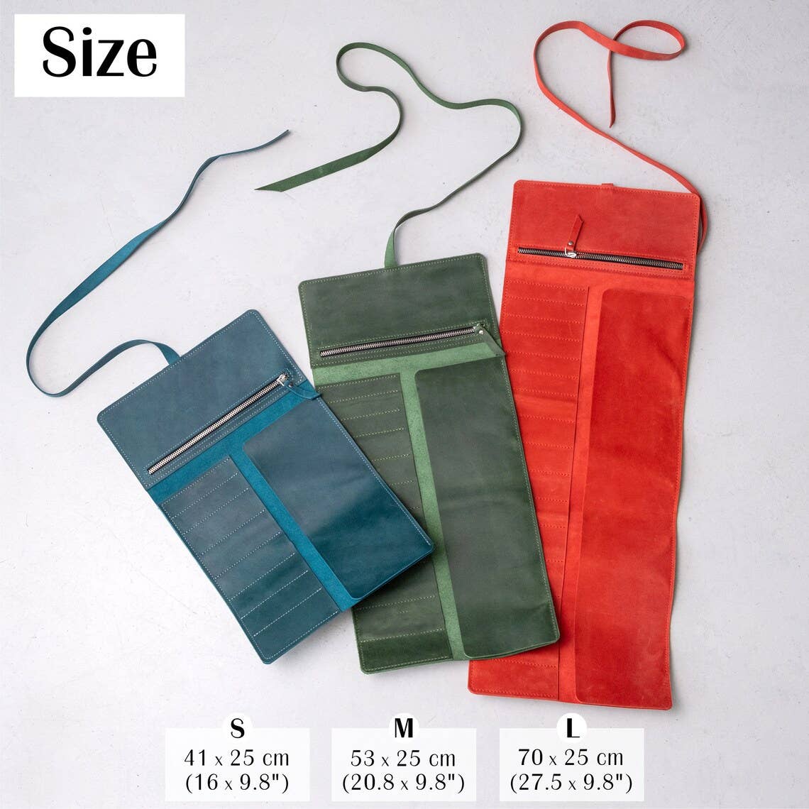 Pikore - Wholesale Makeup Brush Set - Leather Makeup Brush Roll3