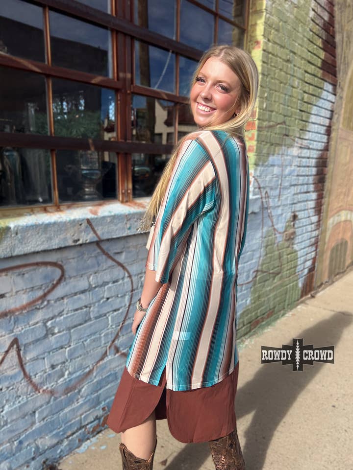 Rowdy Crowd Clothing - Wholesale Kimono - Women's - Stoney Serape Duster