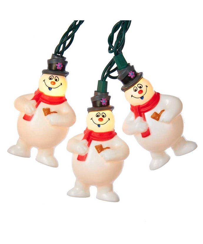Kurt S. Adler, Inc. - Wholesale String Lights - UL 10/L FROSTY THE SNOWMAN LIGHT SET0