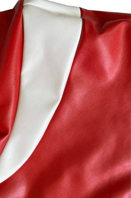 Flarix - Wholesale Leather Jacket - Women's - faux leather cropped jacket9