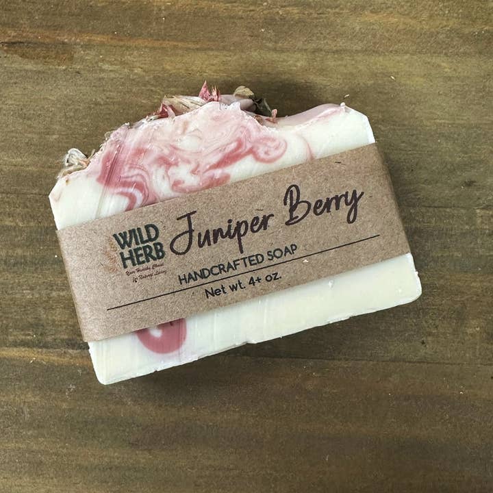 Wild Herb Soap Co - Wholesale Bar Soap - Lavender Rosemary, Juniper Tea Mango Butter Natural Soap Bar