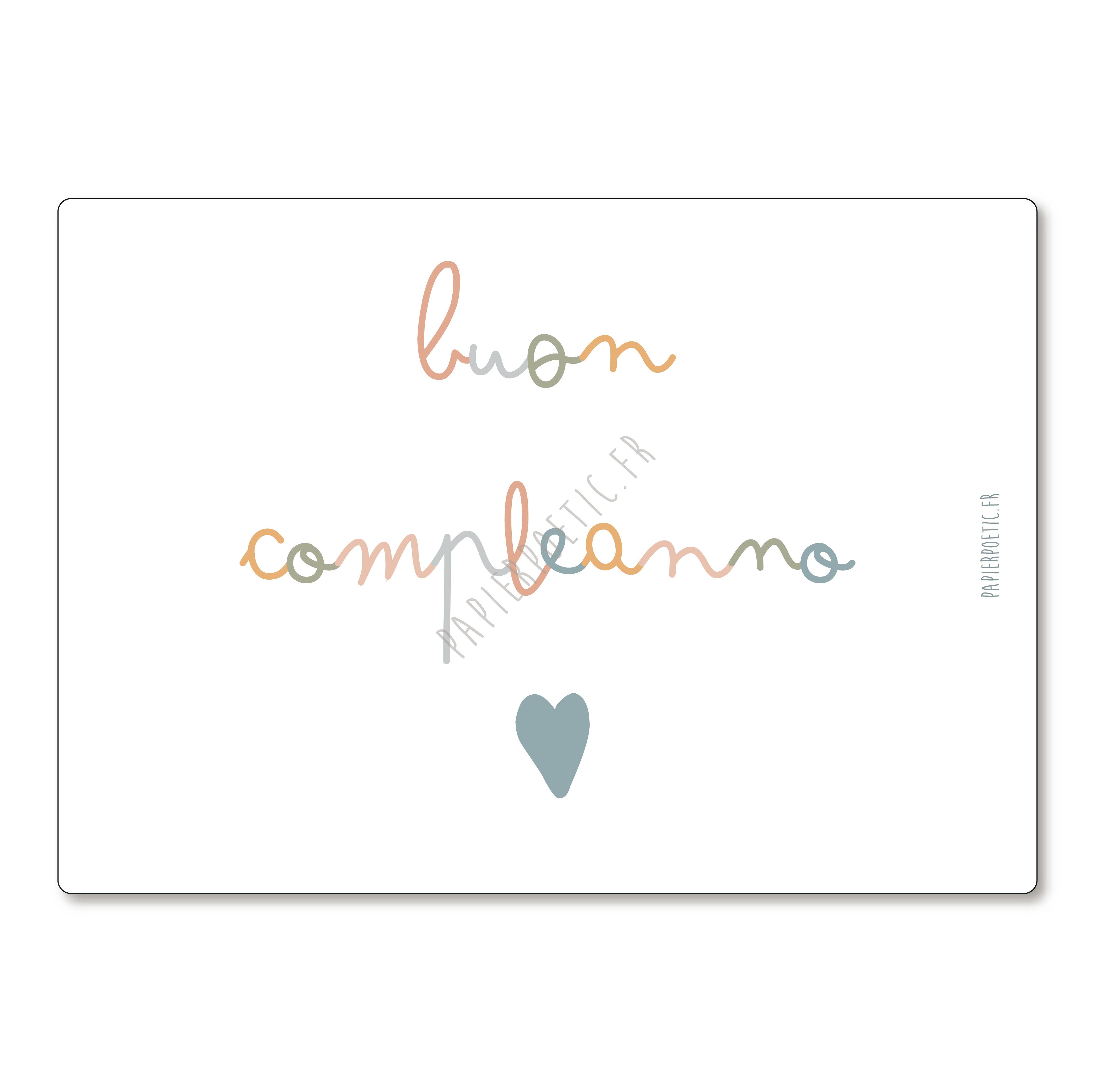 Papier Poetic – wholesale Födelsedagskort – Födelsedagskort « Happy Birthday » på flera språk3