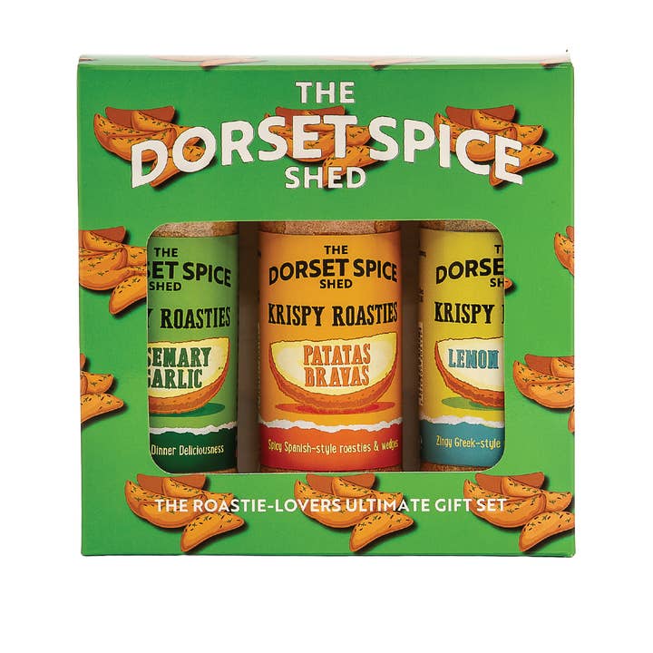 Krispie Roasties Roast Potato Seasoning Gift Pack for Roastie Lovers - Three fantastic flavours for wholesale by 2Guys
