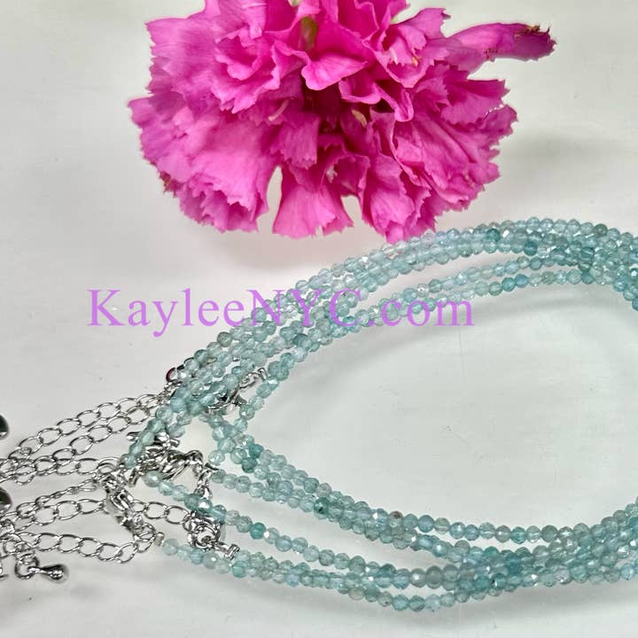 2mm Natural Aquamarine Anklets Crystals and other Purchase Wholesale anklets. Free Returns & Net 60 Terms on Faire trending on Faire.
