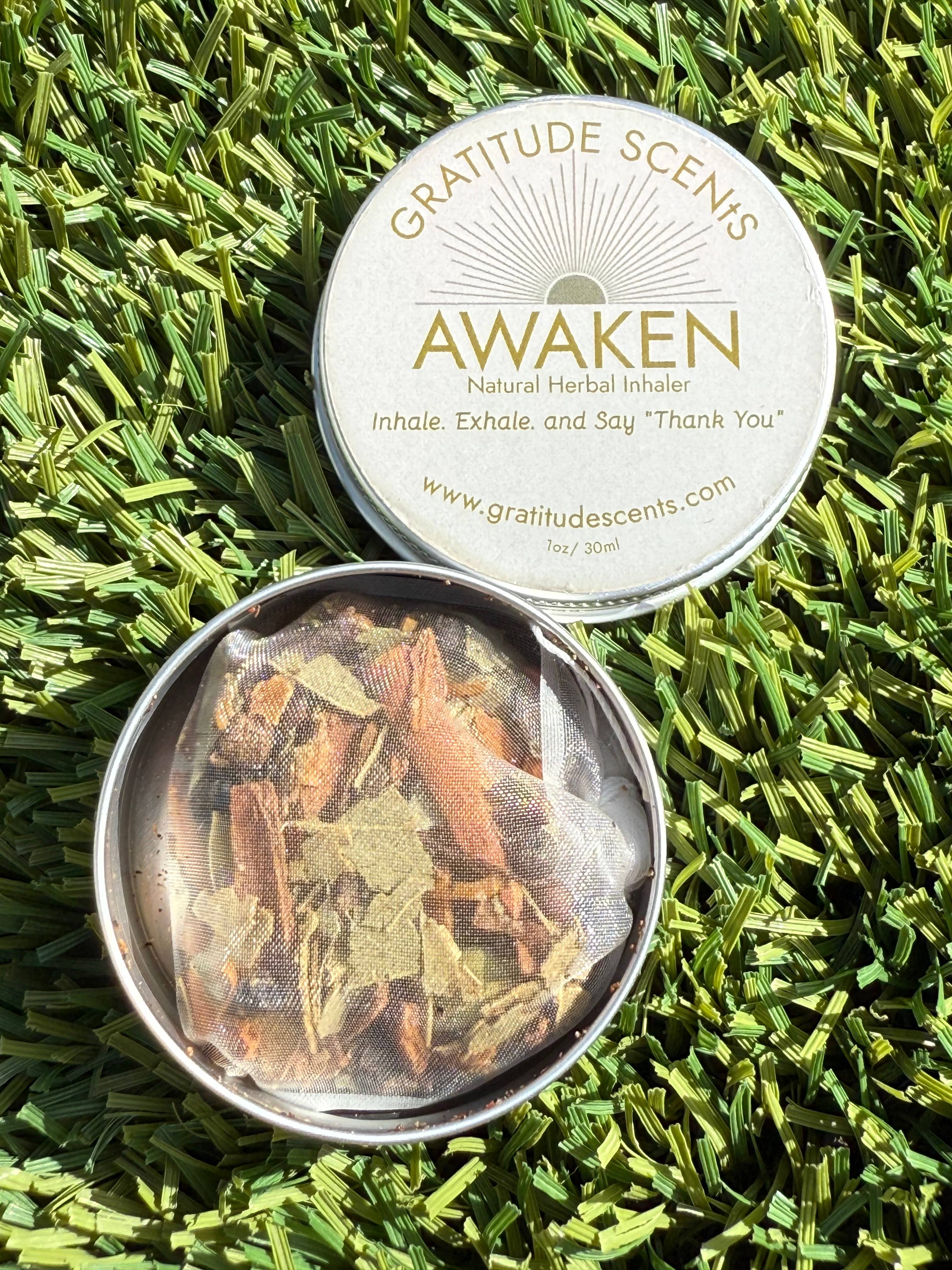 Gratitude Scents - Wholesale Aromatherapie-inhalator - Ontwaak Natuurlijke Inhalator / Adem Pod1