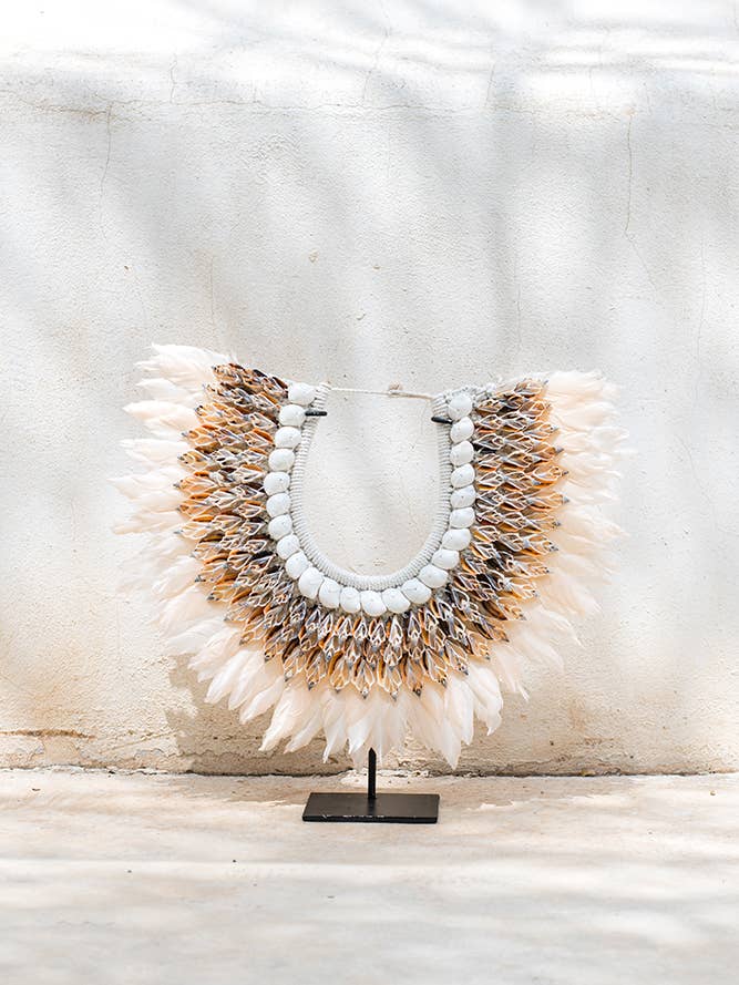 Colar Rosa Bulu por atacado de BALIER Deco