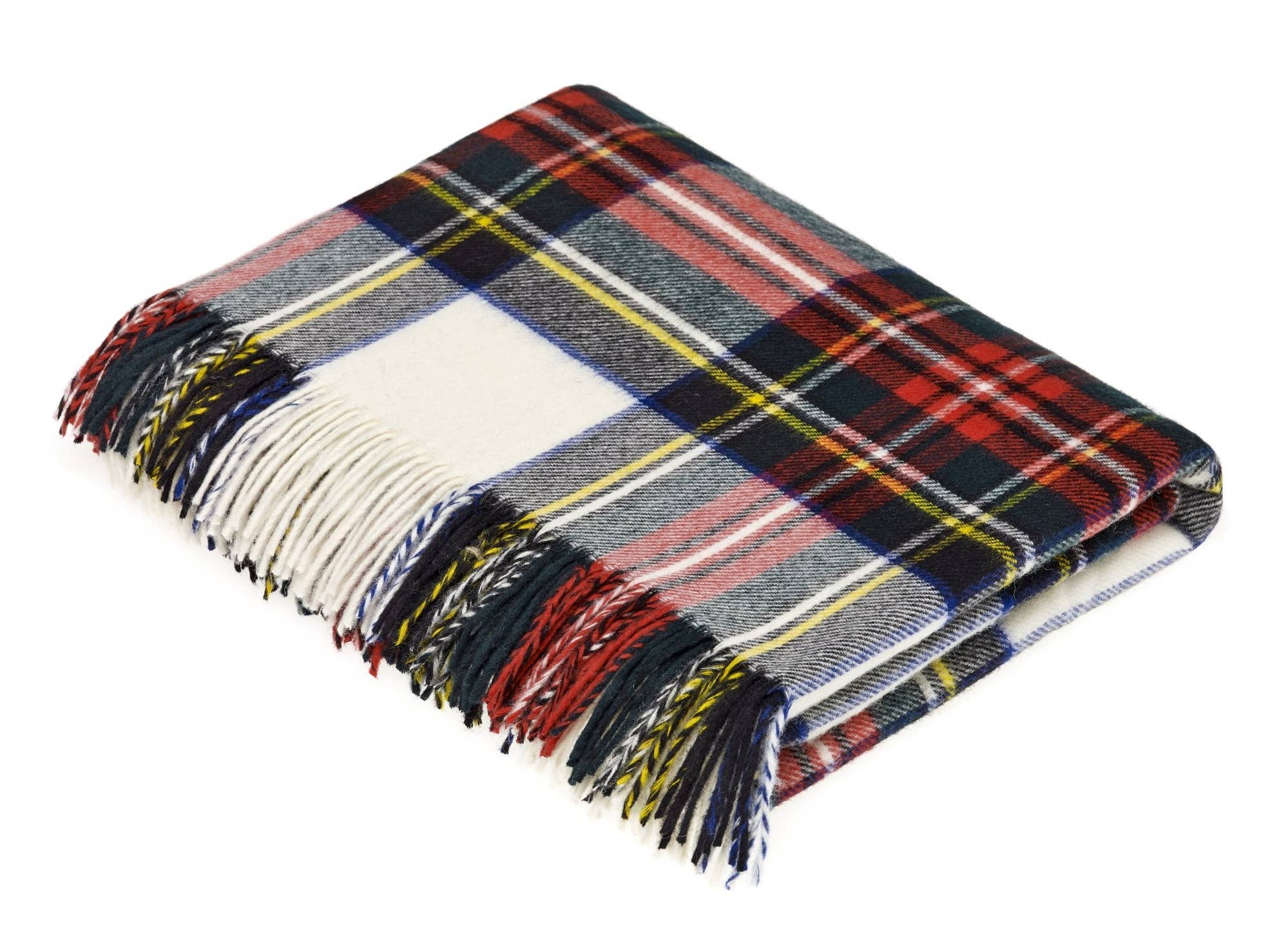 Bronte Moon - Wholesale Throw Blanket - Tartan Plaid - Merino Lambswool Throw Blankets - Made in UK11
