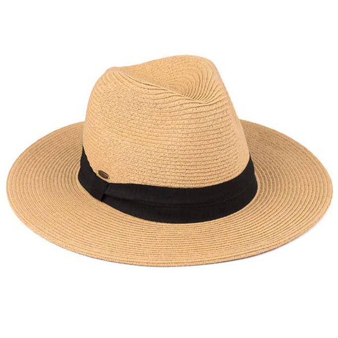 C.C Straw Hat for wholesale by Madeline Love