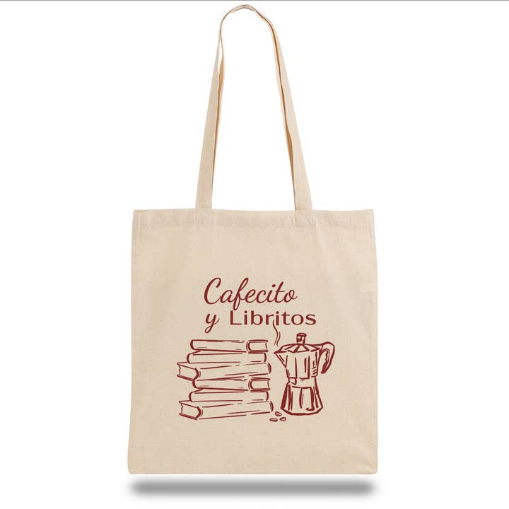 SAAV by Steamy Lit - Wholesale Tote Bag - Women's - Cafecito Y Libritos Tote1