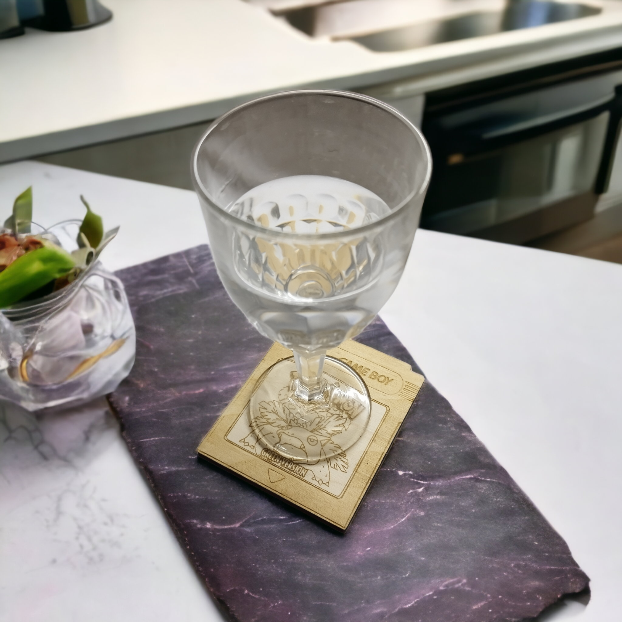 Studio Rima - Wholesale Onderzetters - Set van 6 houten onderzetters in Pokémon-cartridgestijl – handgemaakt cadeau9