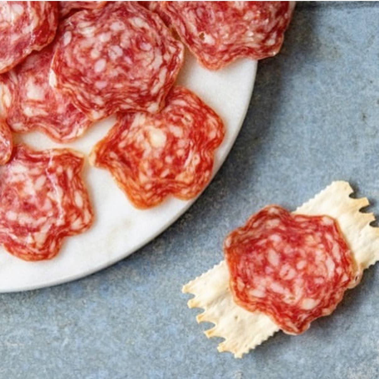 Charlito's Cocina – wholesale Salami – Campo Seco - Slow Cured Sea Salt and Pork Salami  Pre-Sliced13