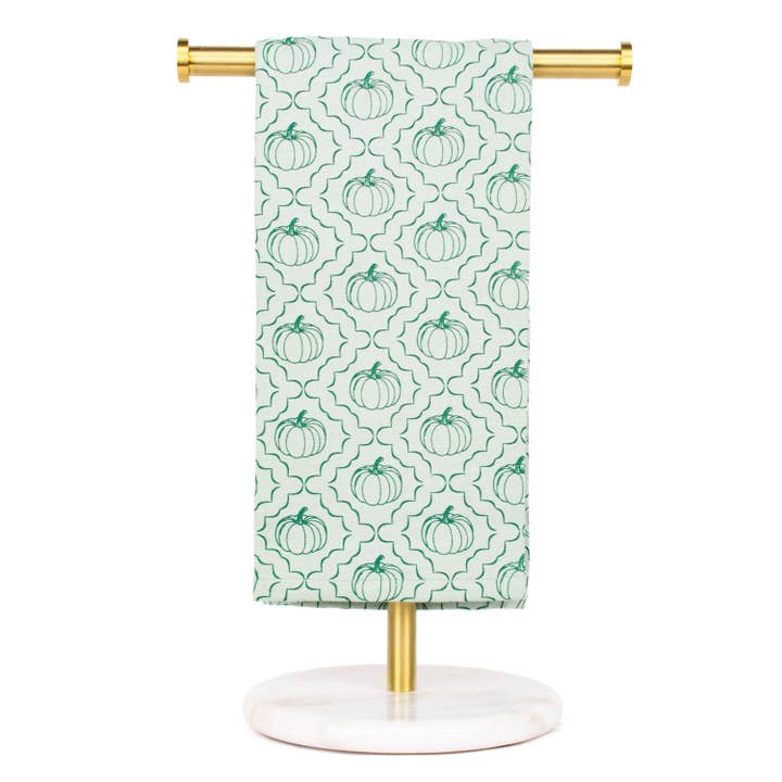 Asciugamano da Cucina con Traliccio di Zucca Giada Chiaro/Giaspro 20x28 per la vendita all'ingrosso da parte di The Royal Standard