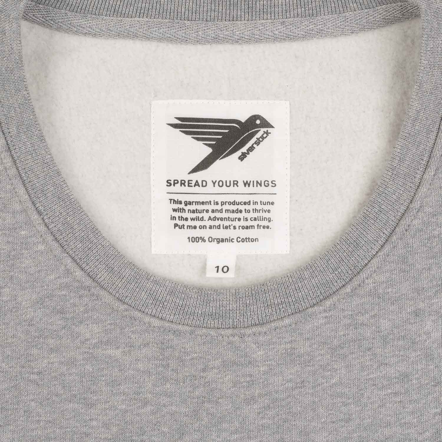 Ash Marl Matt Sewell Goldfinch Organic Sweat for wholesale on Faire5