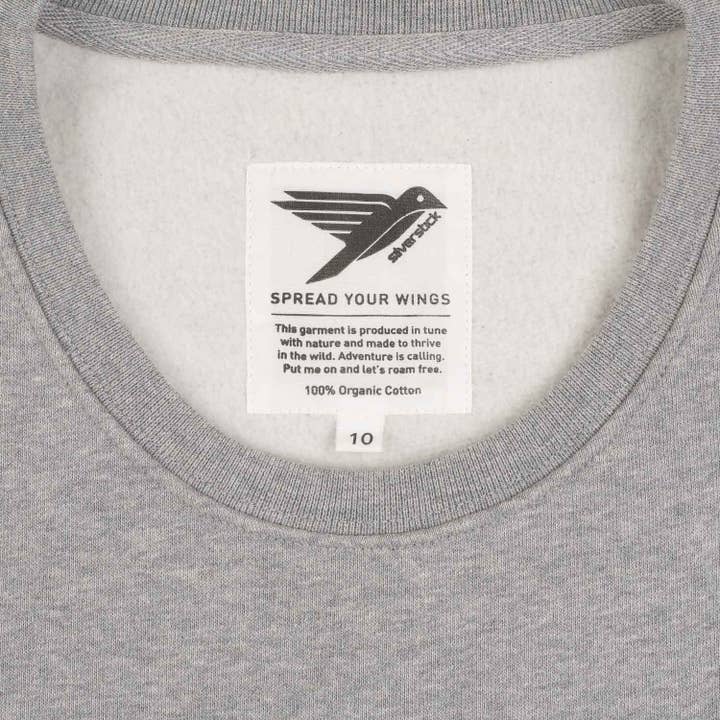 Ash Marl Matt Sewell Goldfinch Organic Sweat for wholesale on Faire5